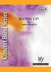 Hands Up! Concert Band sheet music cover